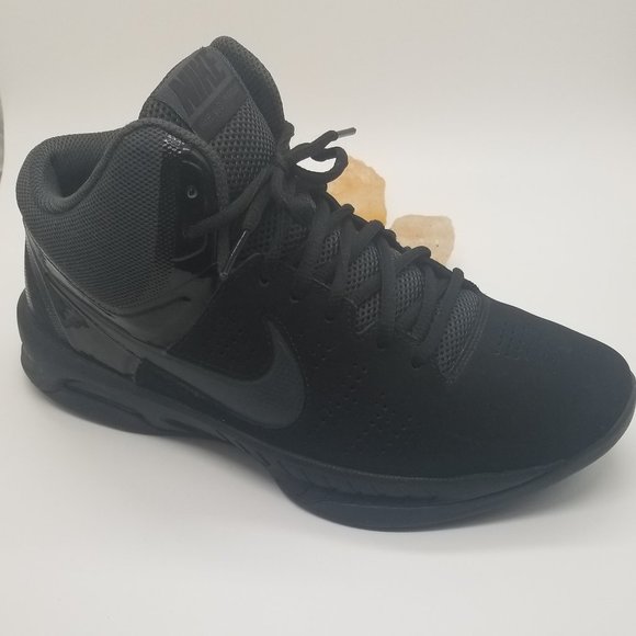 Nike Air Visi Pro VI Nubuck Men's Basketball shoes, Black/Anthracite, Size 8.0. - Picture 7 of 8